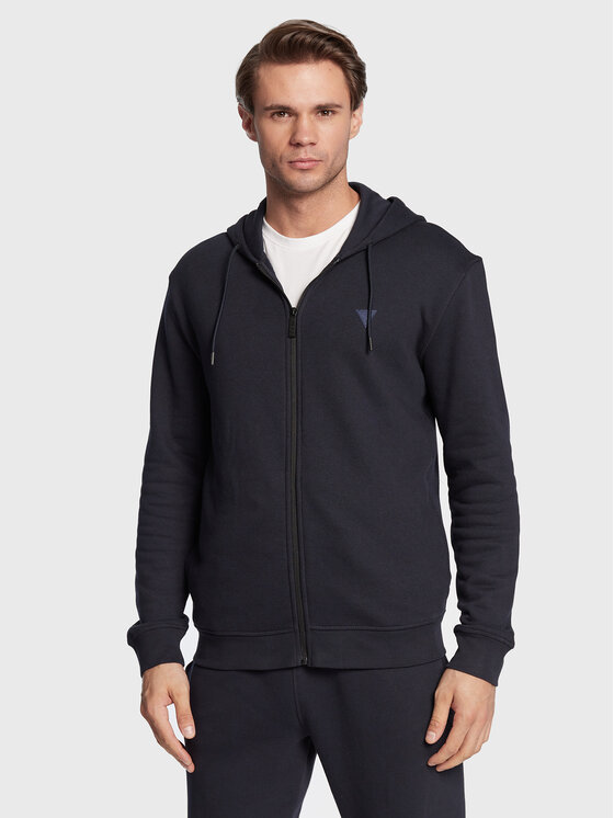 Férfi Pulóver Guess, Méret: S, Sötétkék, Aldwin Z2YQ28 K9V31