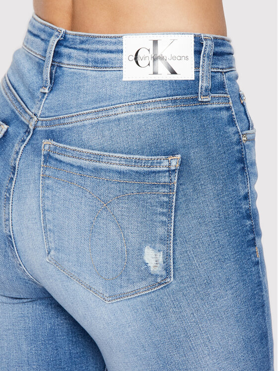 Calvin Klein Jeans Calvin Klein Jeans Džínsy J20J218620 Modrá Skinny Fit