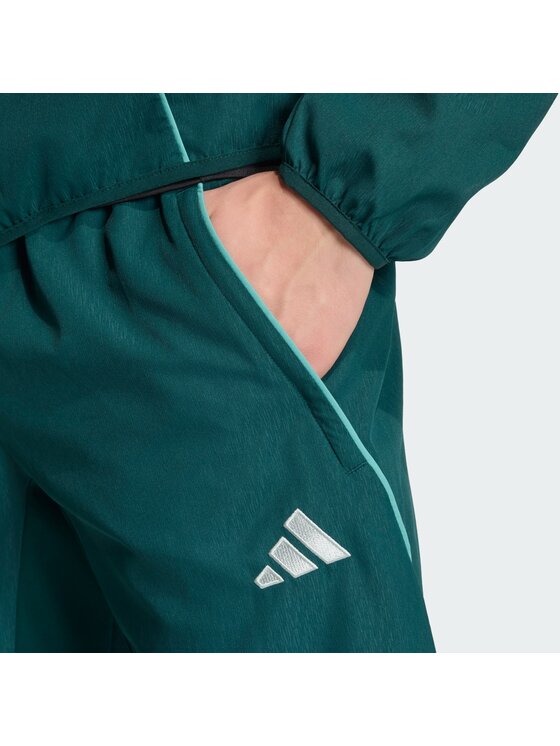 adidas adidas Spodnie materiałowe Arsenal Zielony Regular Fit