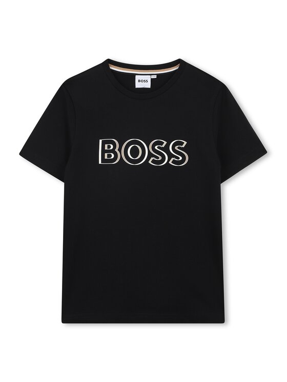 BOSS BOSS Tricou J52034 S Negru Slim Fit