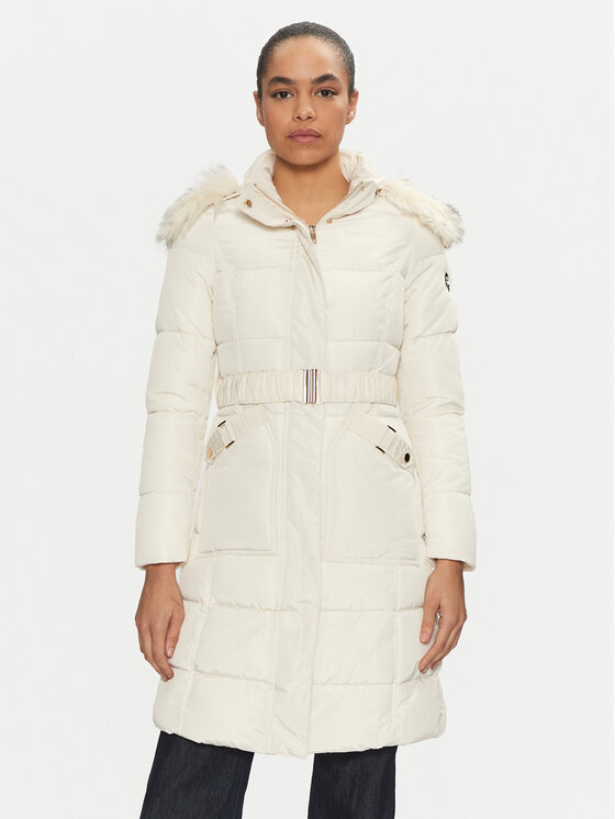 ARTIGLI Zimné bundy ACPM000300 Écru Regular Fit