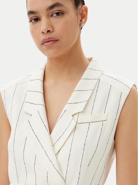 BOSS BOSS Igapäevane kleit Drupe 50540617 Kreemjas Relaxed Fit