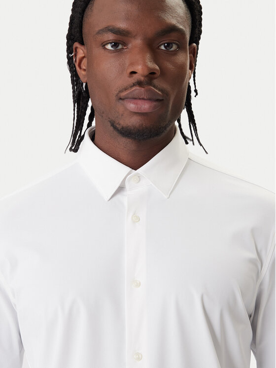 BOSS BOSS Camicia P-Hank 50555747 Bianco Slim Fit