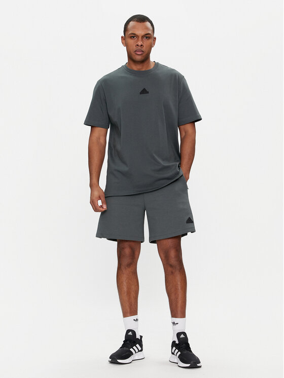 adidas Pantaloni scurți sport Z.N.E. Premium IS8359 Verde Loose Fit ...