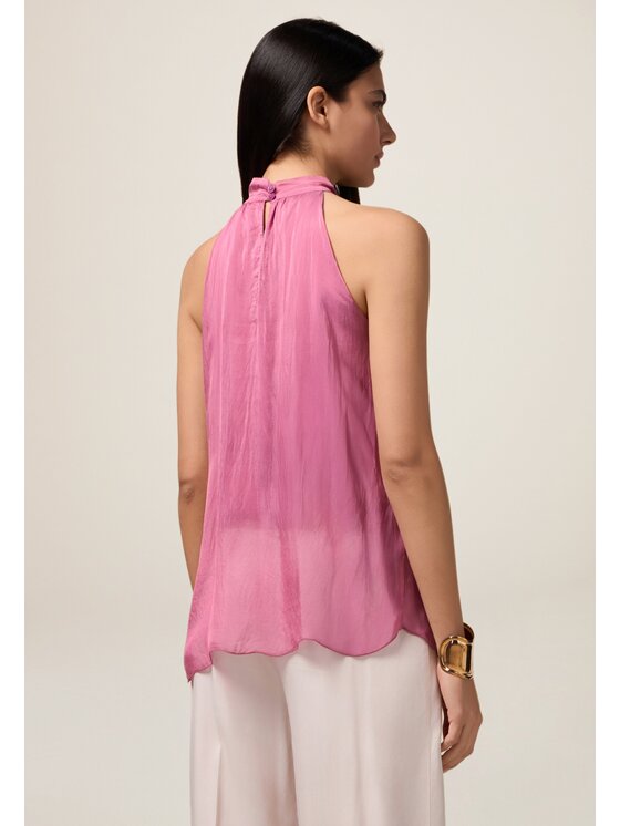 Oltre Oltre Blusa 2510J000754N029 Rosa Regular Fit