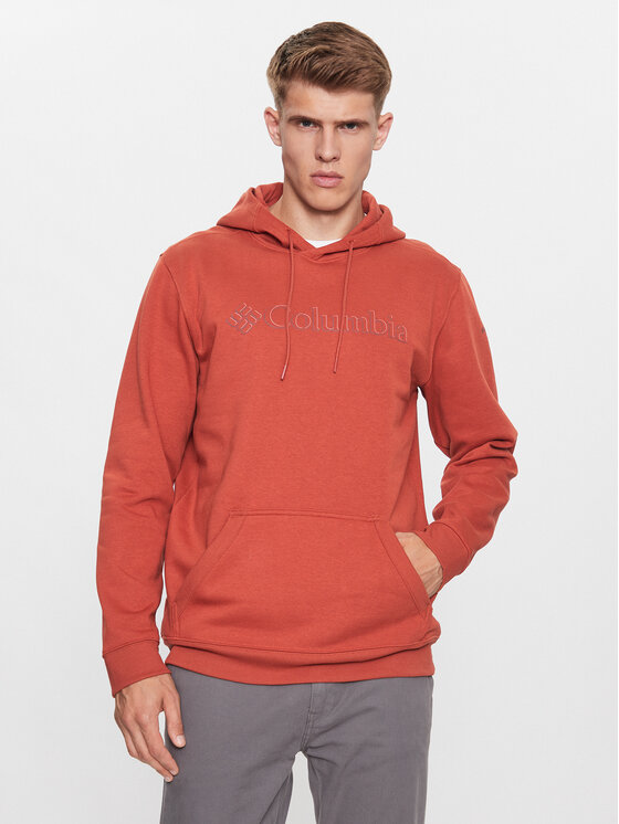 Columbia Mikina CSC Basic Logo II Hoodie Oranžová Regular Fit
