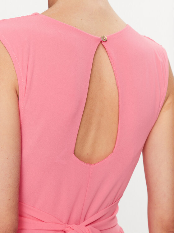Rinascimento Rinascimento Večerní šaty CFC0114421003 Růžová Regular Fit