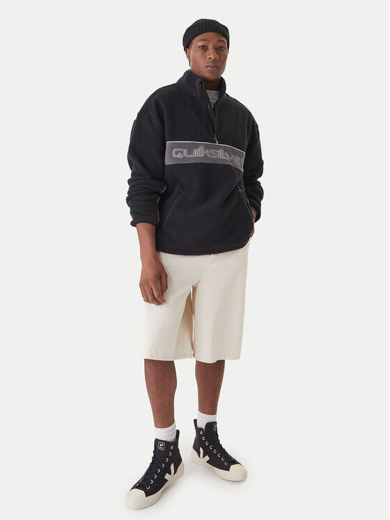 Quiksilver Quiksilver Bluza EQYPF03064 Czarny Regular Fit
