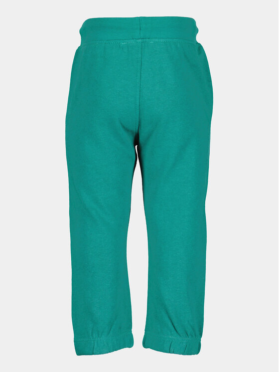 Blue Seven Blue Seven Teplákové kalhoty 938085 X Zelená Regular Fit
