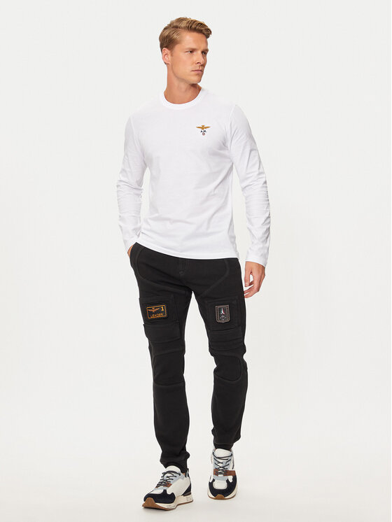 Aeronautica Militare Aeronautica Militare Joggers 242PF743J505 Nero Regular Fit