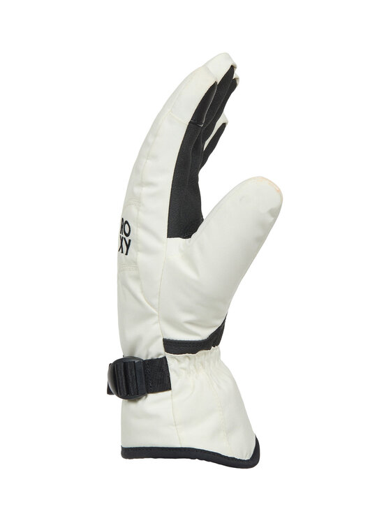 Roxy Roxy Snovborda cimdi Jetty Solid ERJHN03267 Balts