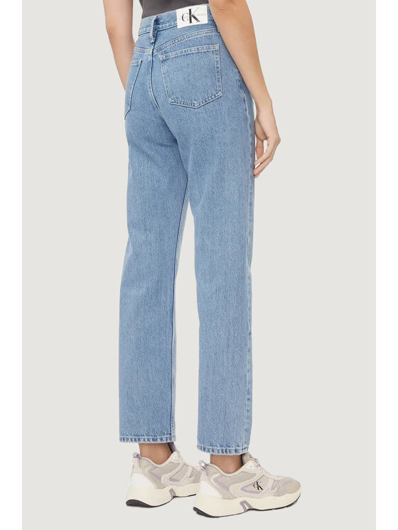 Calvin Klein Jeans Calvin Klein Jeans Τζιν HIGH RISE STRAIGH Μπλε To Fit