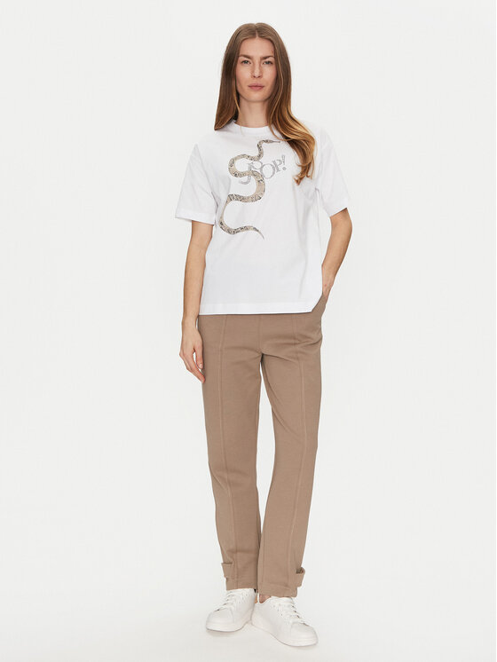 JOOP! JOOP! T-shirt 30045271 Bijela Regular Fit
