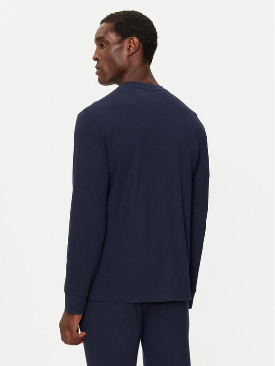 Polo Ralph Lauren Polo Ralph Lauren Majica dugih rukava 714950609002 Tamnoplava Slim Fit