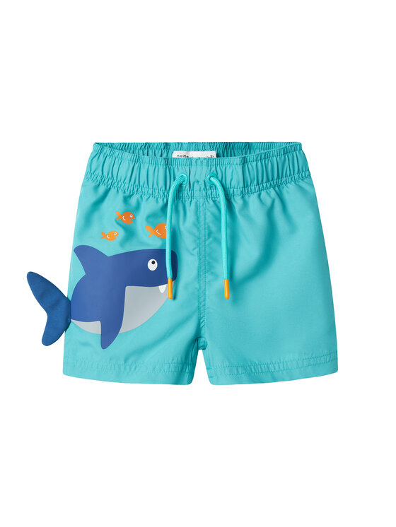 NAME IT Badeshorts - Kinderkleidung, Größe 122 Blau Zakan 13239804