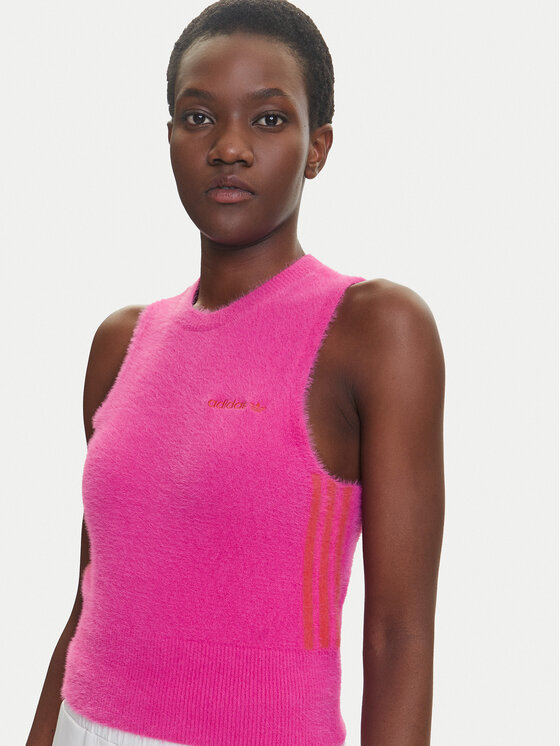 adidas adidas Top JW3648 Růžová Slim Fit