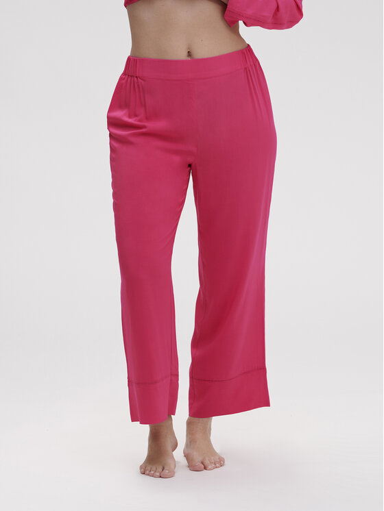 Simone Pérèle Simone Pérèle Pizsama nadrág Songe 18S660 Rózsaszín Comfort Fit