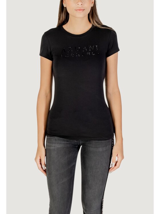 Armani Exchange Armani Exchange T-shirt XW001349 AF17173 Nero Casual Fit