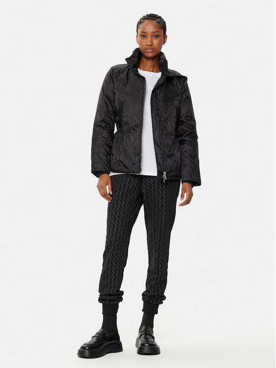 Armani Exchange Armani Exchange Átmeneti kabát XW000213 AF10852 FC040 Fekete Regular Fit