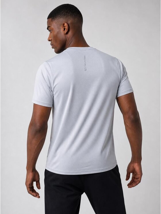 Jigga Wear Jigga Wear Koszulka techniczna 131612 Szary Regular Fit