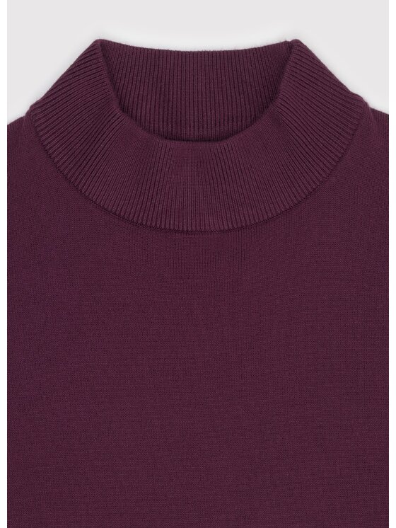 Pako Lorente Pako Lorente Sweter P26WN-2X-015 Bordowy Classic Fit