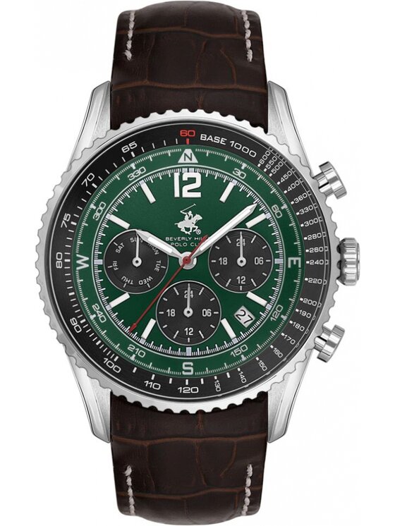 Beverly Hills Polo Club Beverly Hills Polo Club Zegarek BP3723X.372 Srebrny