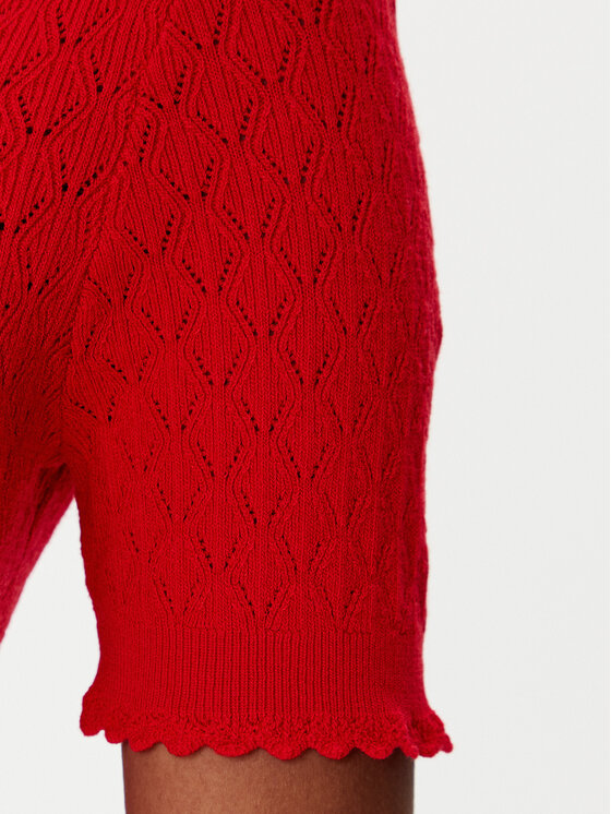 Morgan Morgan Särkpluus 252-MSNAKE Punane Slim Fit