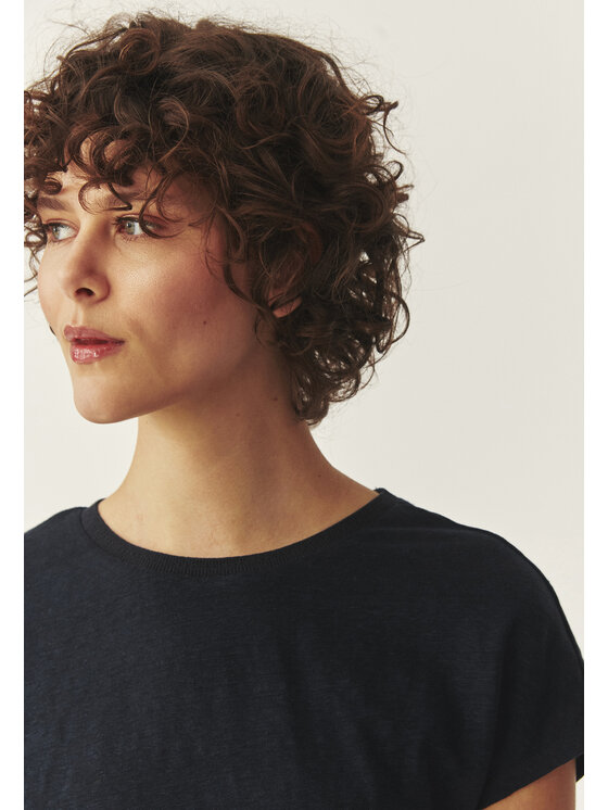 TATUUM TATUUM Blúzka ONYKA Tmavomodrá Classic Fit