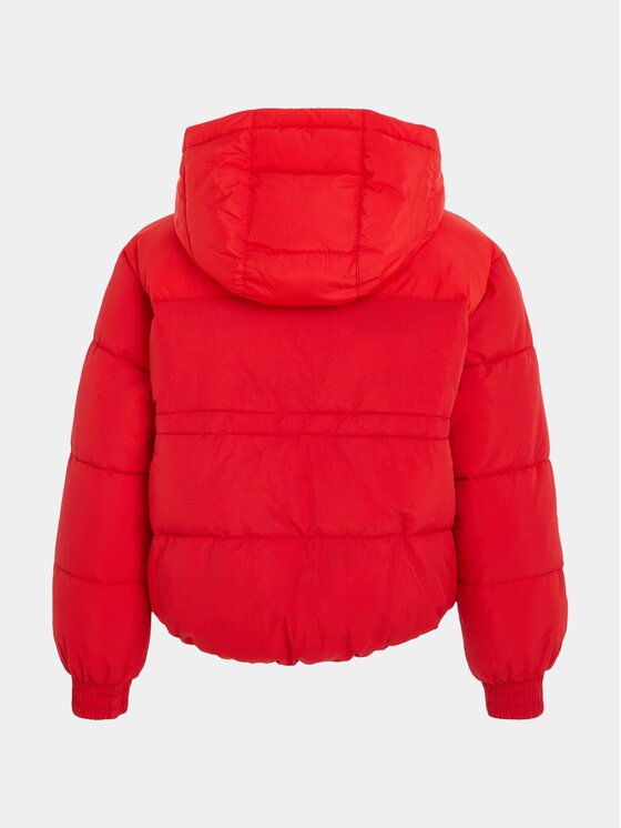 Tommy Hilfiger Tommy Hilfiger Зимно яке New York KG0KG07551 Червен Relaxed Fit