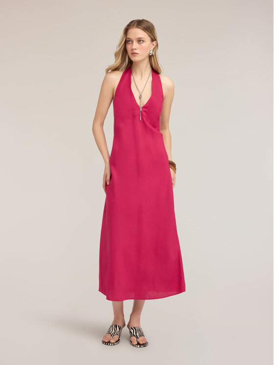 Motivi Motivi Vestito da giorno 701DQ003623N016 Rosa Flared Fit