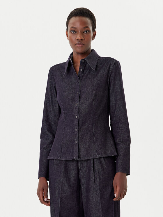 French Connection French Connection Hemd 72ZDH Dunkelblau Regular Fit
