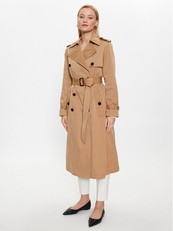 Boss Trench 50489153 Bež Regular Fit