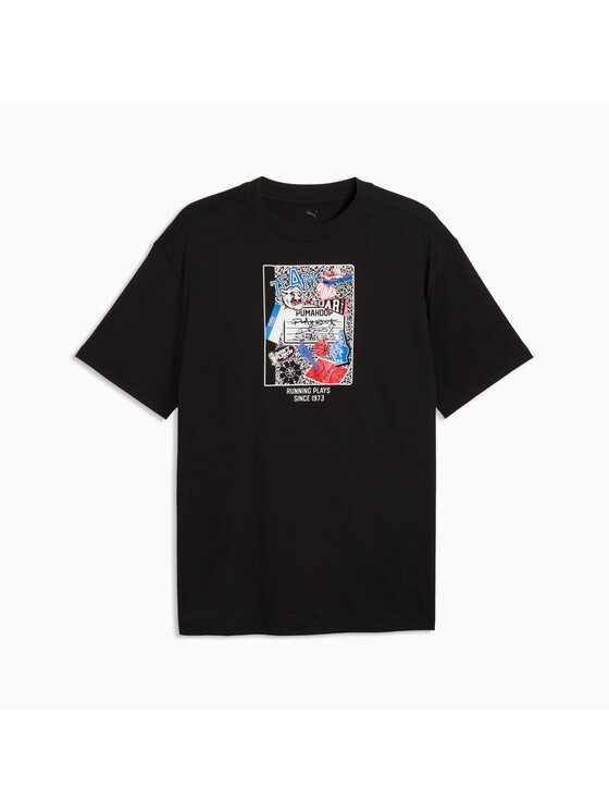 Puma Puma T-Shirt 694556 Czarny Regular Fit