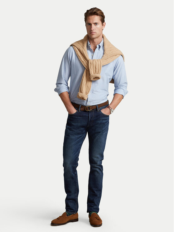 Polo Ralph Lauren Polo Ralph Lauren Сорочка Core Replen 710549084 Блакитний Slim Fit