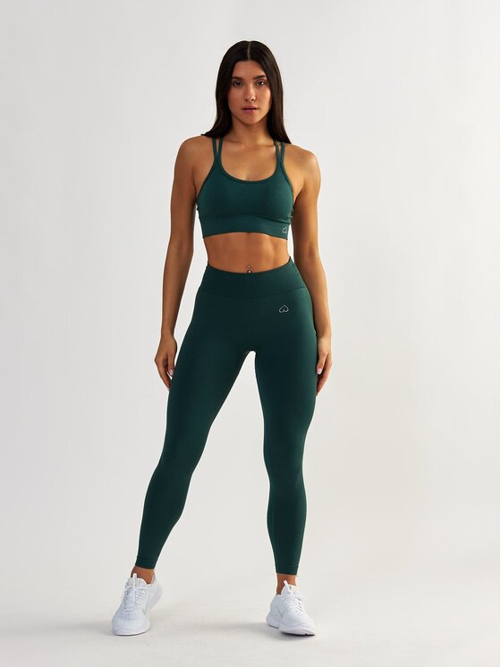 BeShaped BeShaped Sportovní podprsenka Bezszwowy Shape Up Zelená
