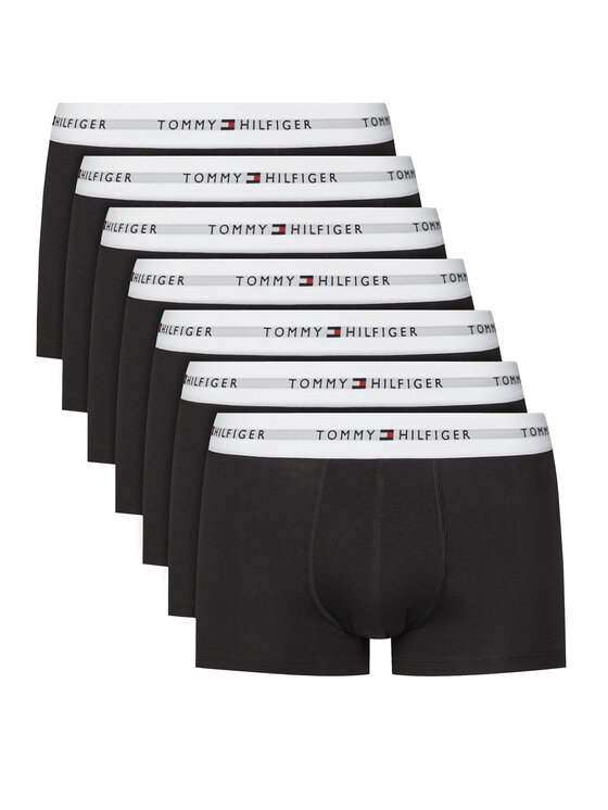 Tommy Hilfiger Tommy Hilfiger Komplekti kuulub 7 paari boksereid UM0UM03472 Must