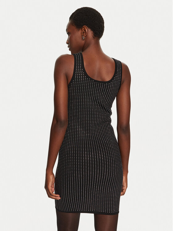 MICHAEL Michael Kors MICHAEL Michael Kors Sukienka codzienna MF482MW5ZV Czarny Slim Fit
