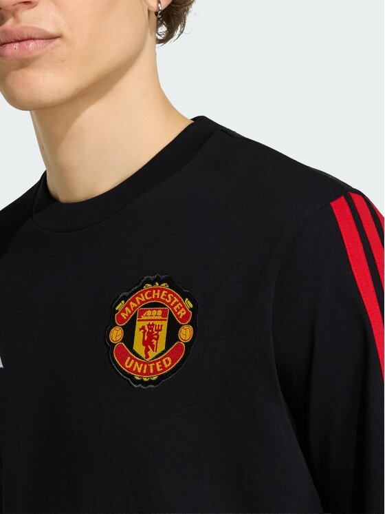 adidas adidas Koszulka techniczna Manchester United DNA Czarny Regular Fit