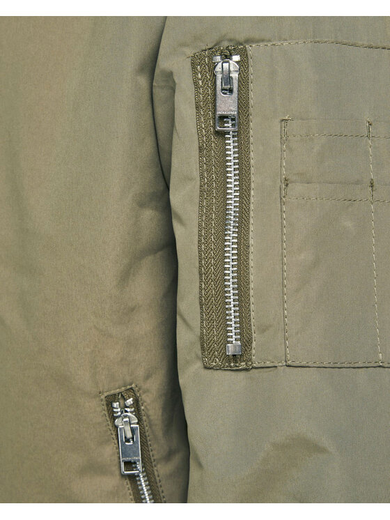 Jack&Jones Jack&Jones Παλτό JJERUSH BOMBER NOOS Πράσινο To Fit