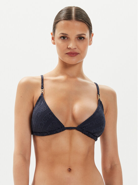 MICHAEL Michael Kors Bikini pezzo sopra MM13094 Blu scuro, taglia : M