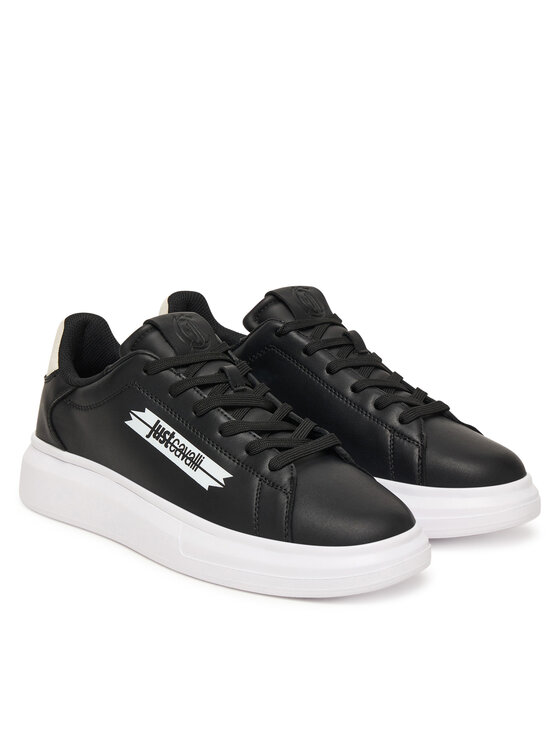 Just Cavalli Just Cavalli Sneakersy 79QA3SBF ZPB63 Černá