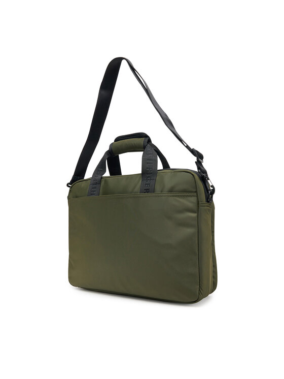 Tommy Hilfiger Tommy Hilfiger Sülearvutikott Th Repreve Computer Bag AM0AM13186 Khakivärviline