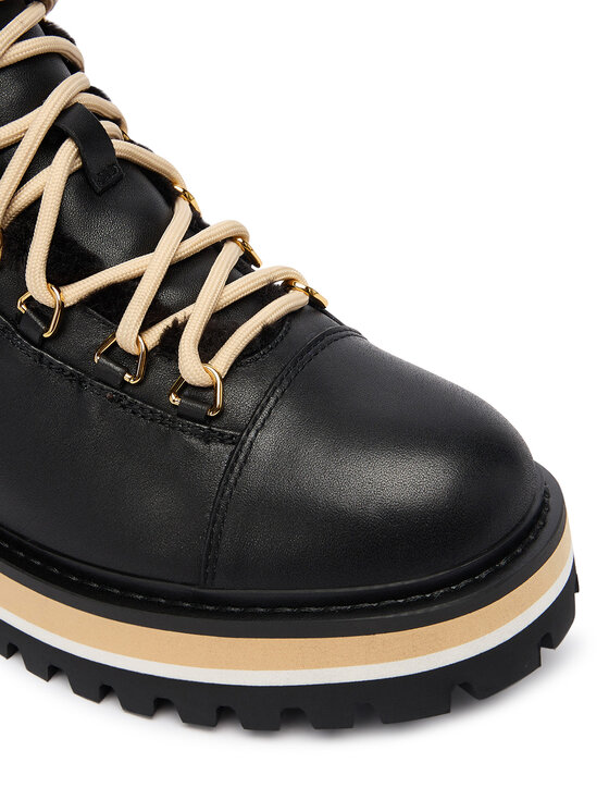 Coccinelle Coccinelle Schnürschuhe E4 TXP 41 01 01 001 Schwarz