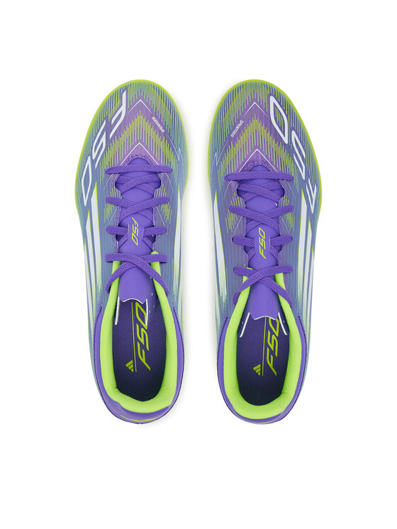 adidas adidas Boty na fotball F50 Club Turf Boots JI0026 Fialová