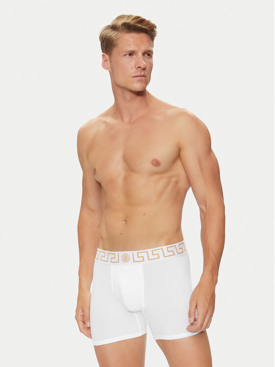 Versace Versace Bokserice AU10028 1A10011 Bijela