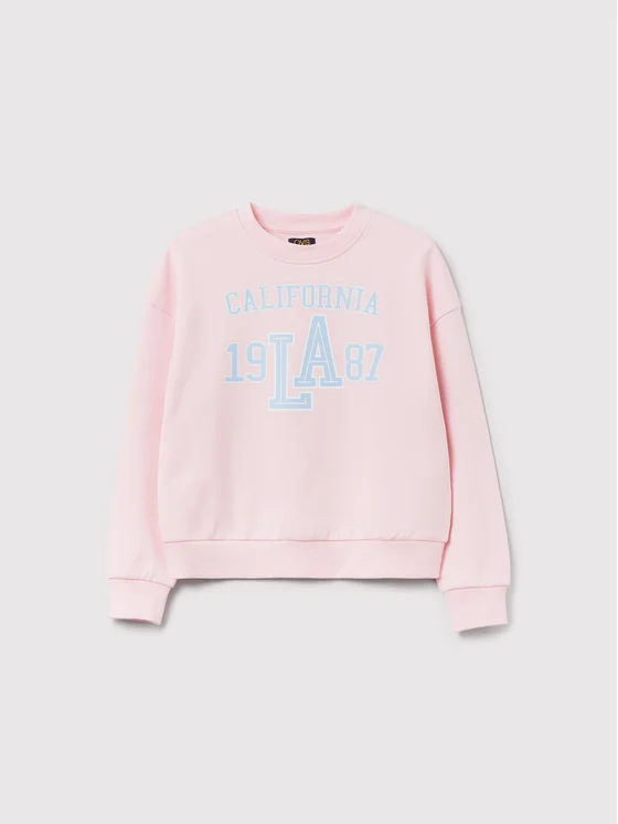 OVS Sweatshirt 1441615 Rosa Regular Fit