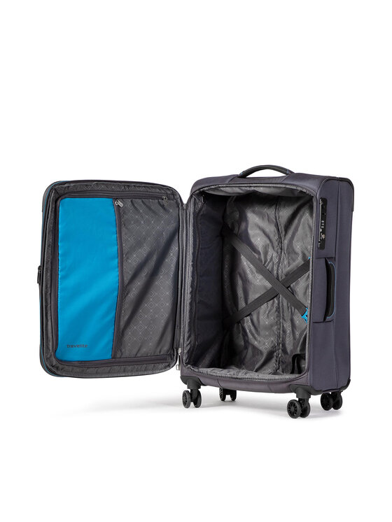 Valigia morbida media DELSEY - Montmartre Air 2.0 00235281912 Light Blue -  Valigie - Accessori | eschuhe.ch