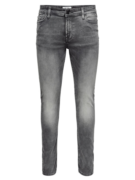 Only & Sons Only & Sons Дънки Loom 22017103 Сив Slim Fit