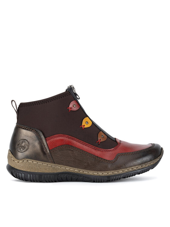 Rieker Rieker Botine N3277-25 Maro