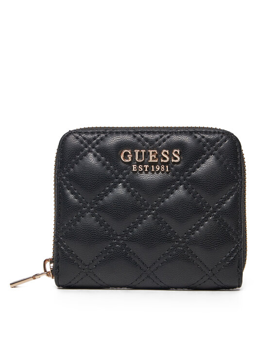 Guess Kleine Damen Geldbörse SWQG87 48137 Schwarz, Größe 00